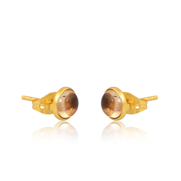 14 Karat Yellow Gold Citrine Earrings – Wilkerson Jewelers