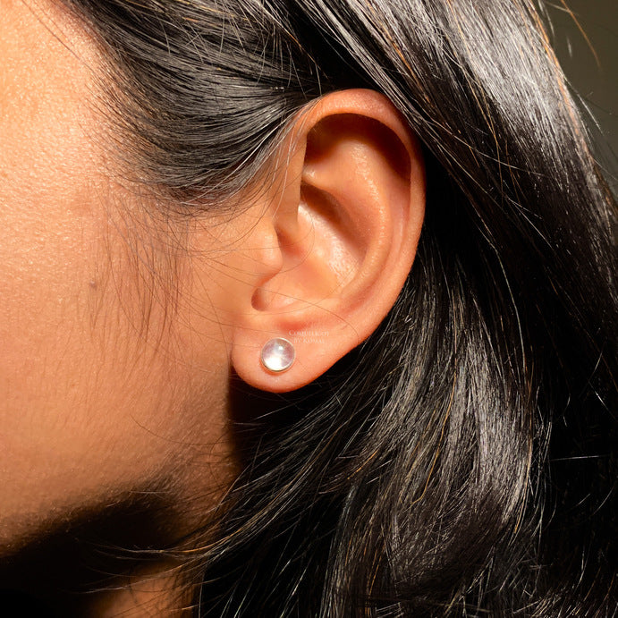 1 carat Diamond Earrings-Yellow Gold Earrings-Round diamond earrings |  Diamond earrings for women, 1 carat diamond earrings, Mens diamond earrings